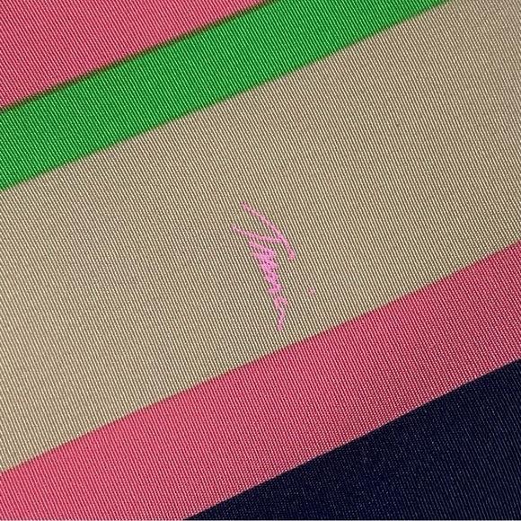 Trina Turk Dress Women’s Size 2 Navy & Multi Color stripe shift dress - Picture 12 of 16